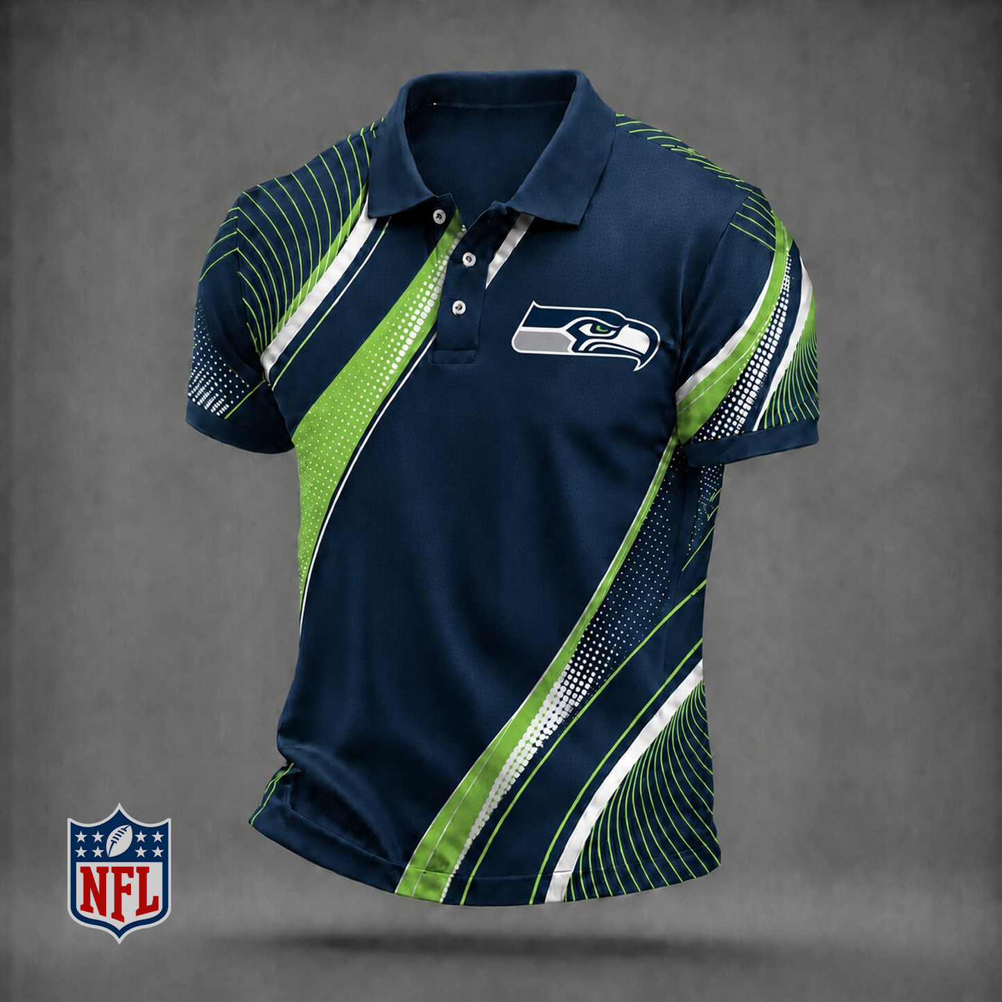 Premium NFL x SEA Polo Shirt