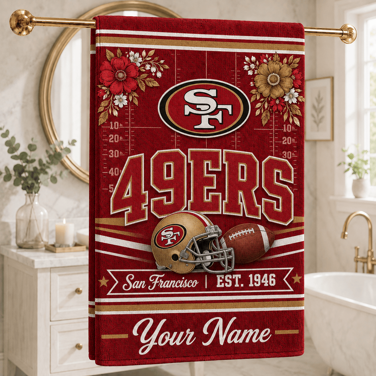 Premium NFL x SF .Game Day Garden Towels