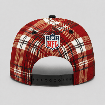 Premium NFL x SF Plaid Game Day Style cap