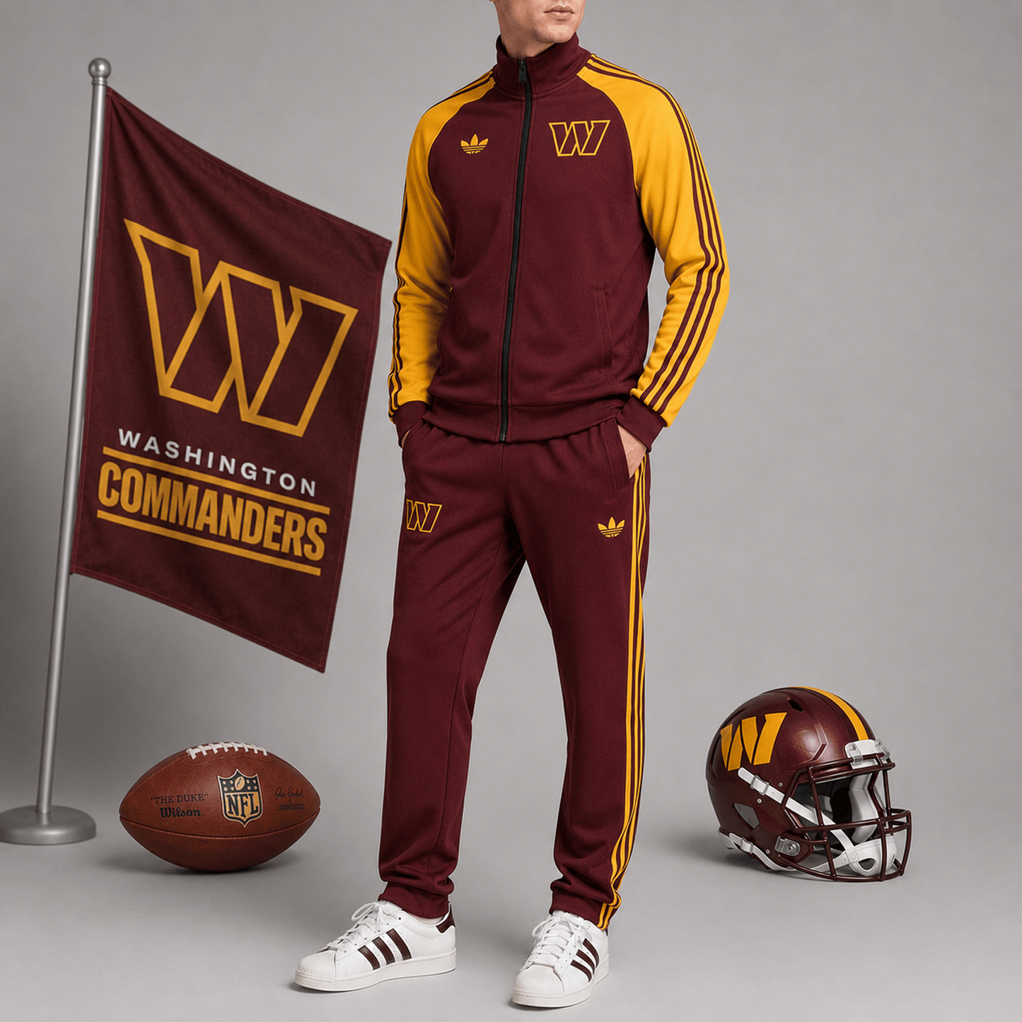 Premium NFL x WAS Game Day Jacket & Jogger Set