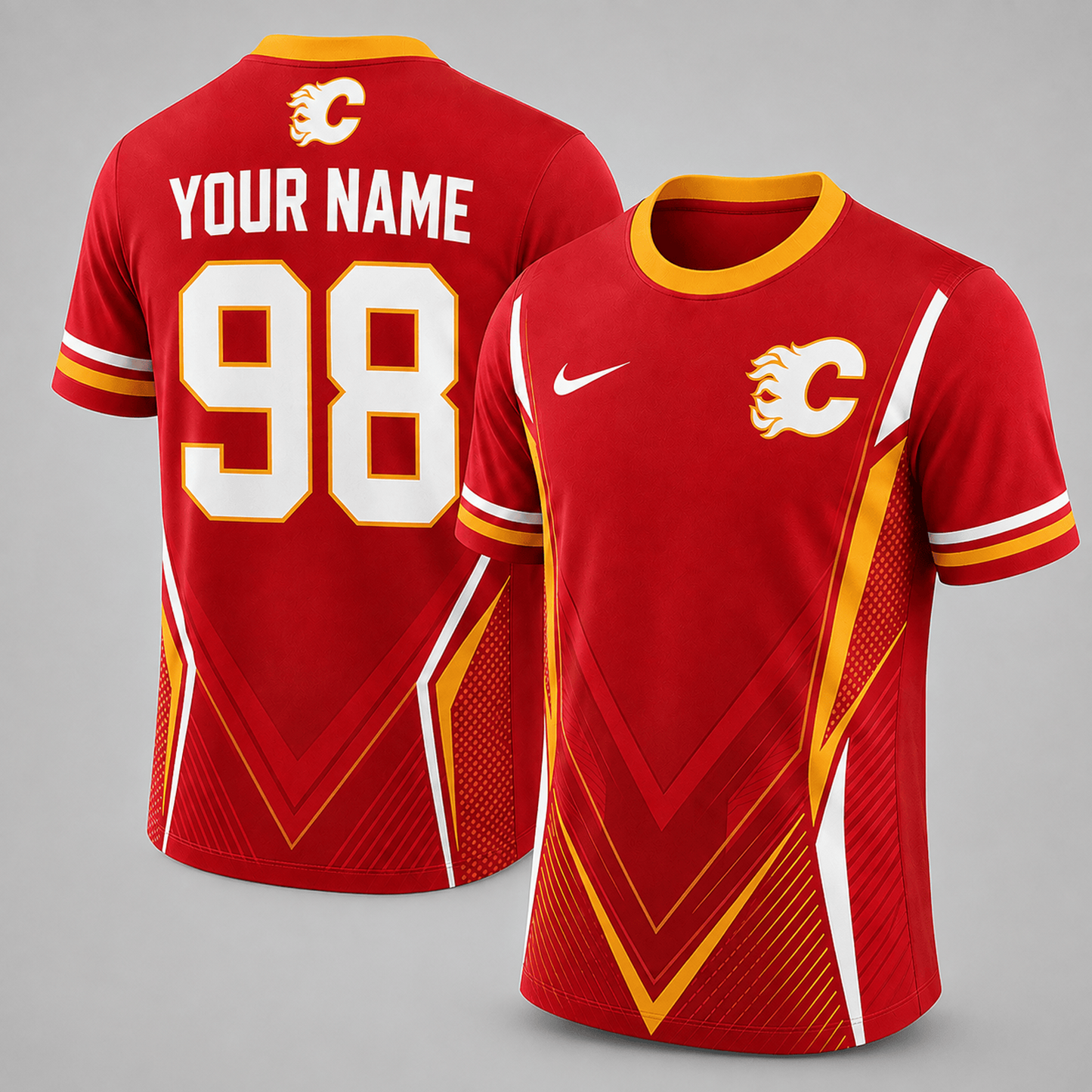 Premium NHL x CAL Personalized Game Day Fan Top T-Shirt