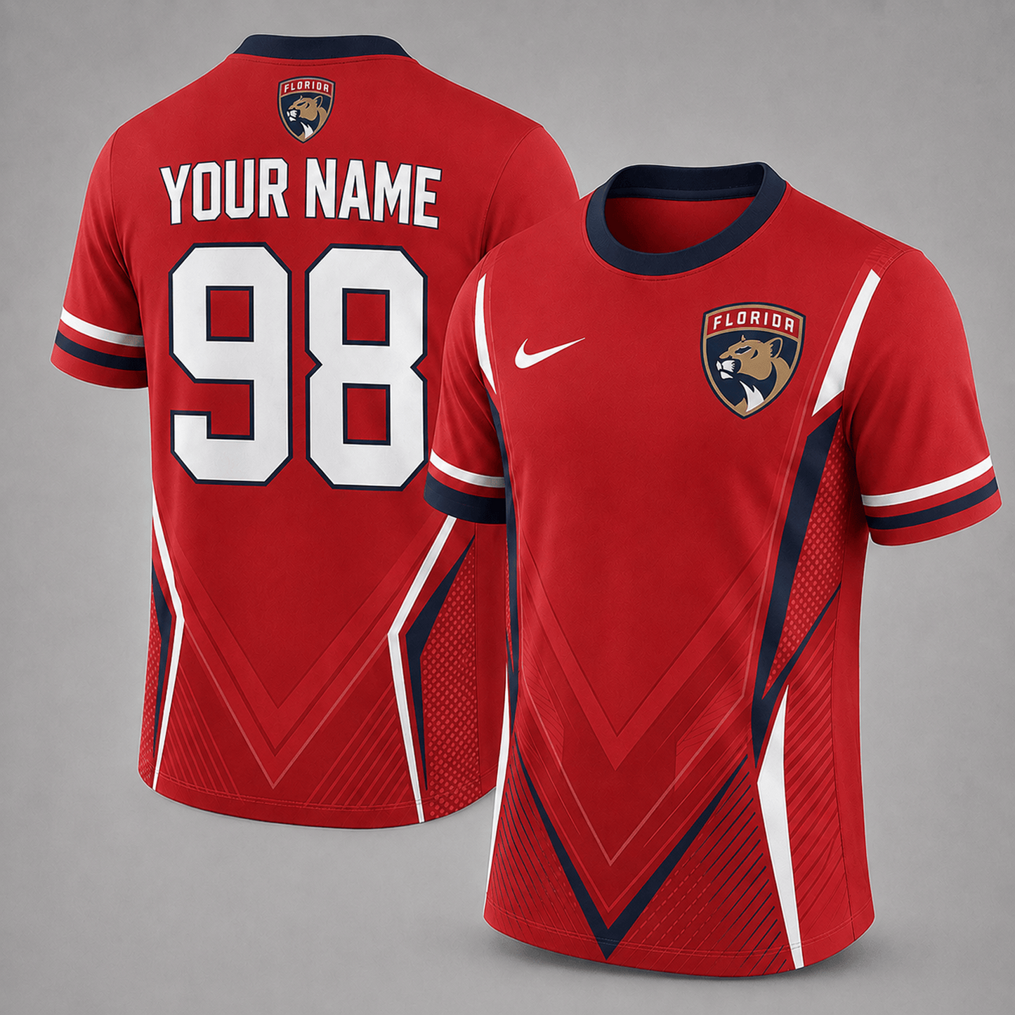 Premium NHL x FLA Personalized Game Day Fan Top T-Shirt