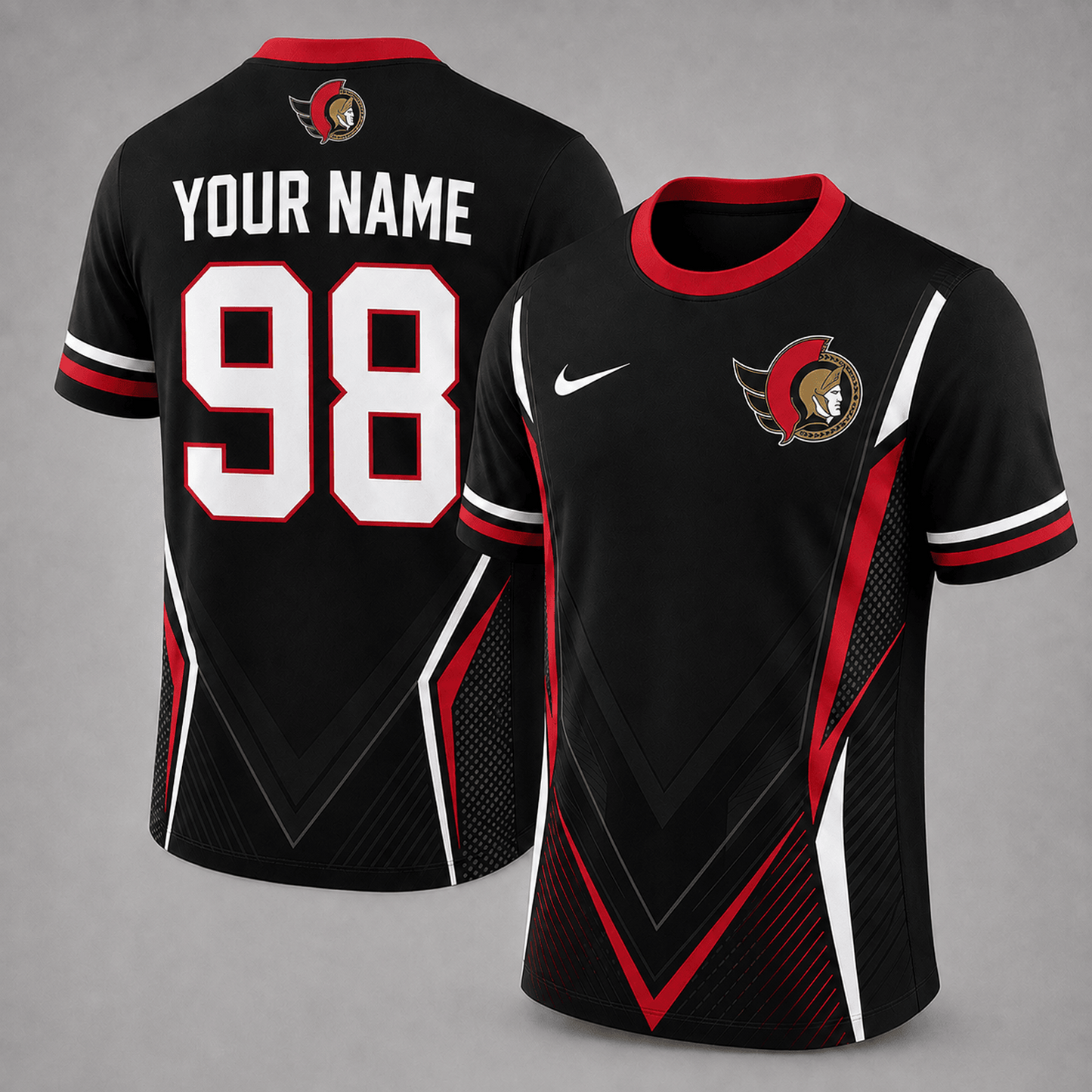 Premium NHL x OTT Personalized Game Day Fan Top T-Shirt