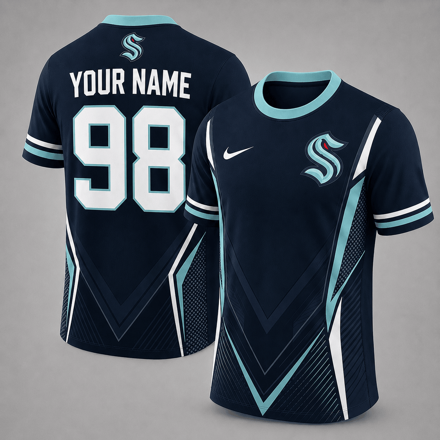 Premium NHL x SEA Personalized Game Day Fan Top T-Shirt