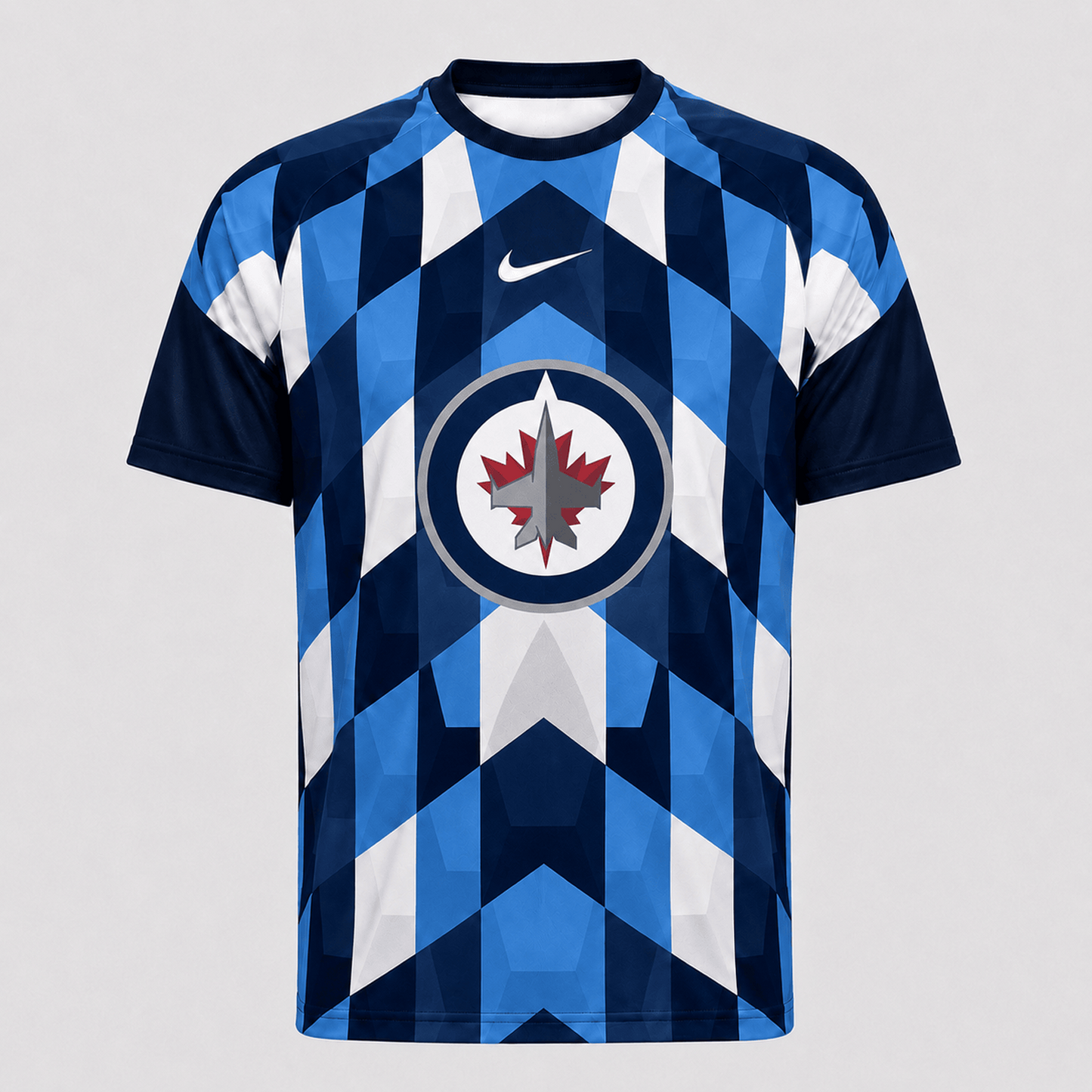 Premium NHL x WIN Vintage Diamond Grid Hockey T-Shirt