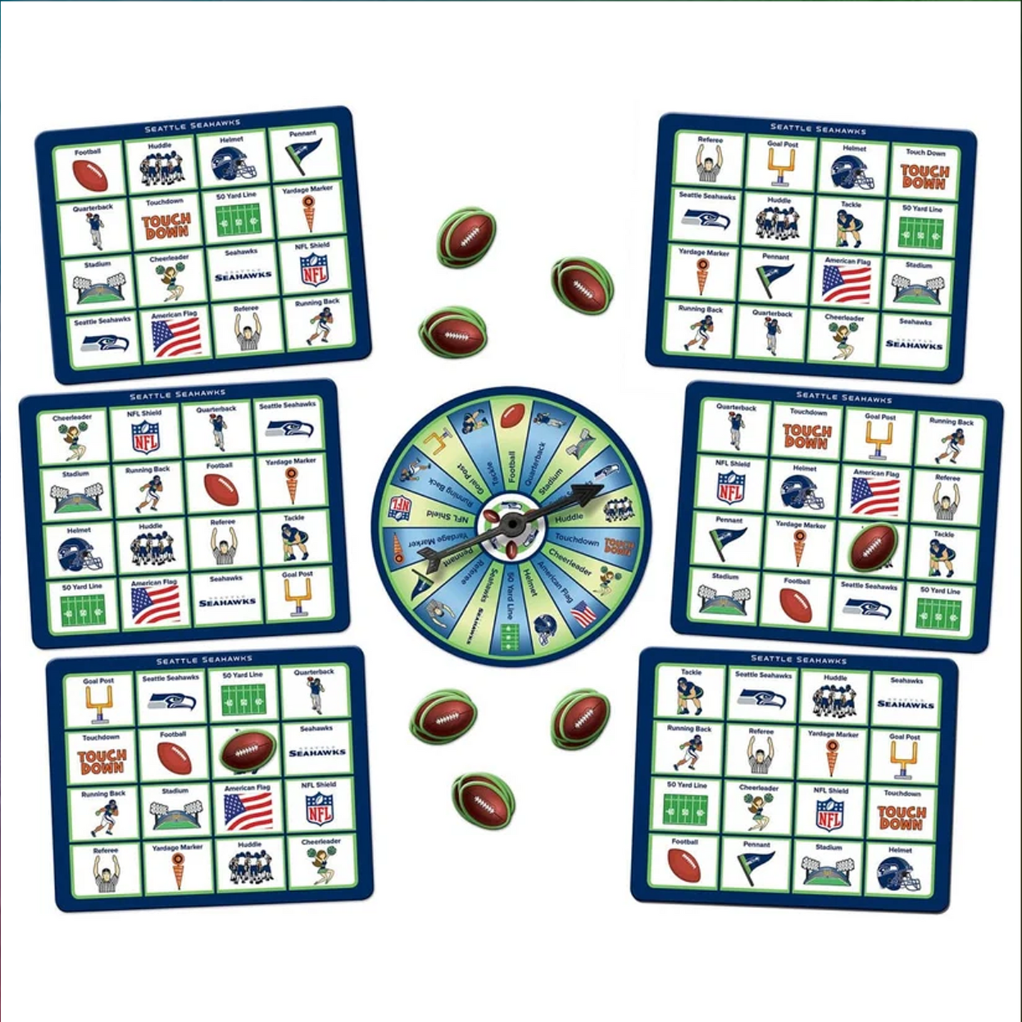 SEA x NFL Bingo Game