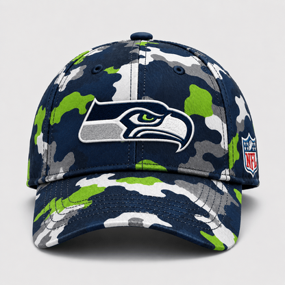 SEA x NFL Premium Camo Game Day Cap