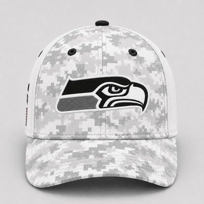 SEA x NFL Premium Salute to Service Digital Camo Cap