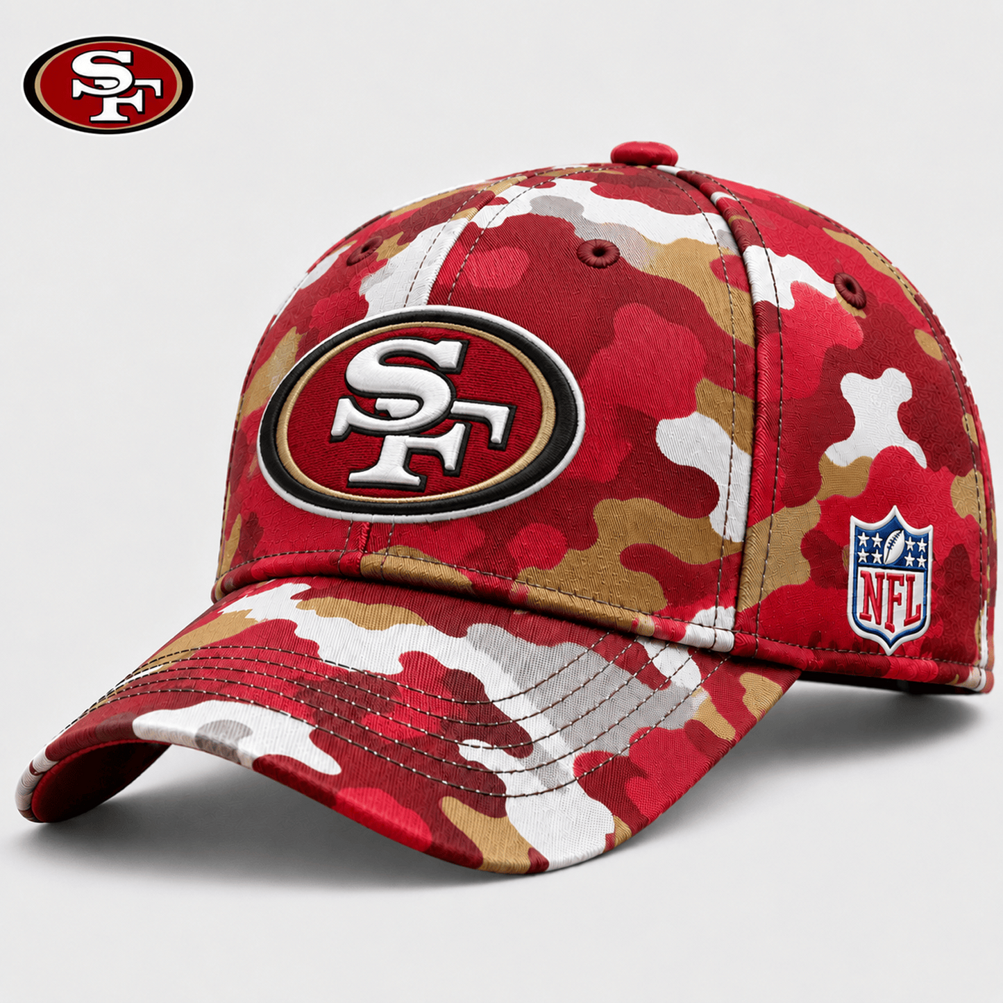 SF x NFL Premium Camo Game Day Cap