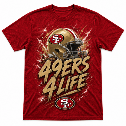 SF x NFL Premium Fan For Life 3D Shirt