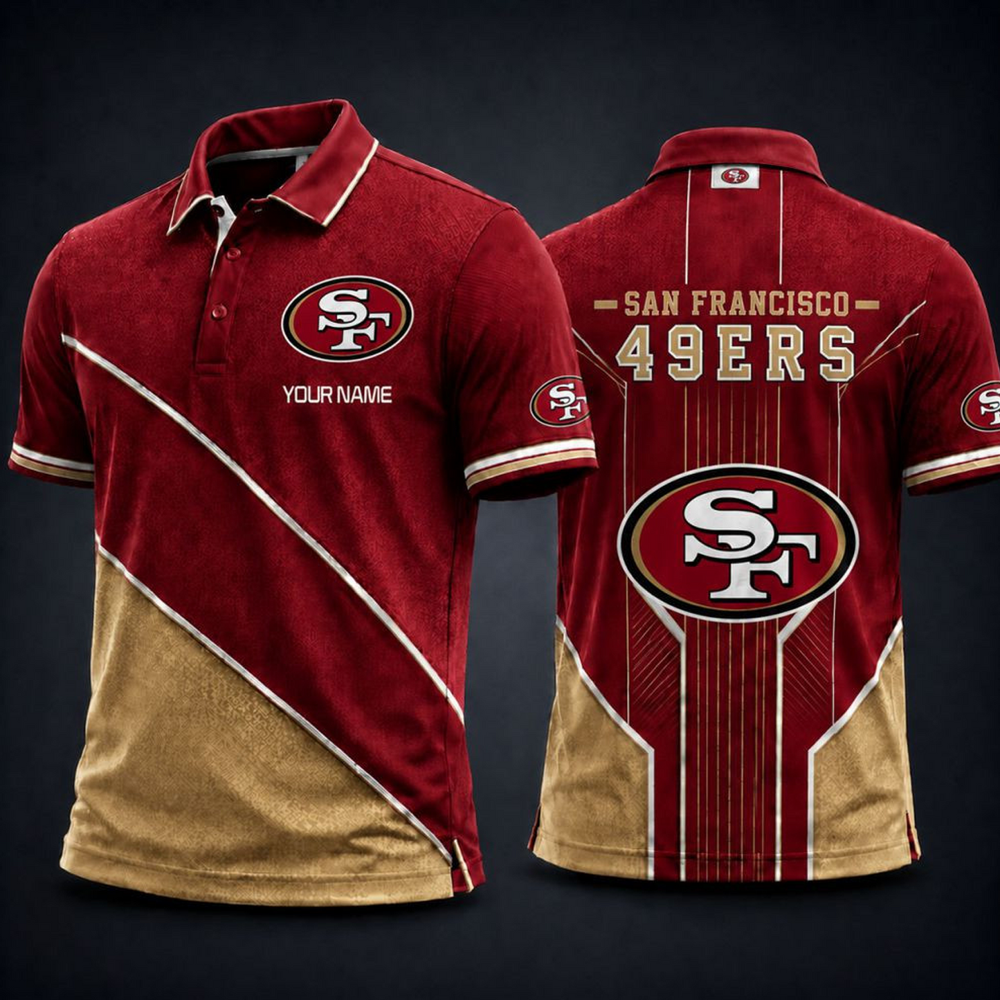 SF x NFL Premium Polo Shirt