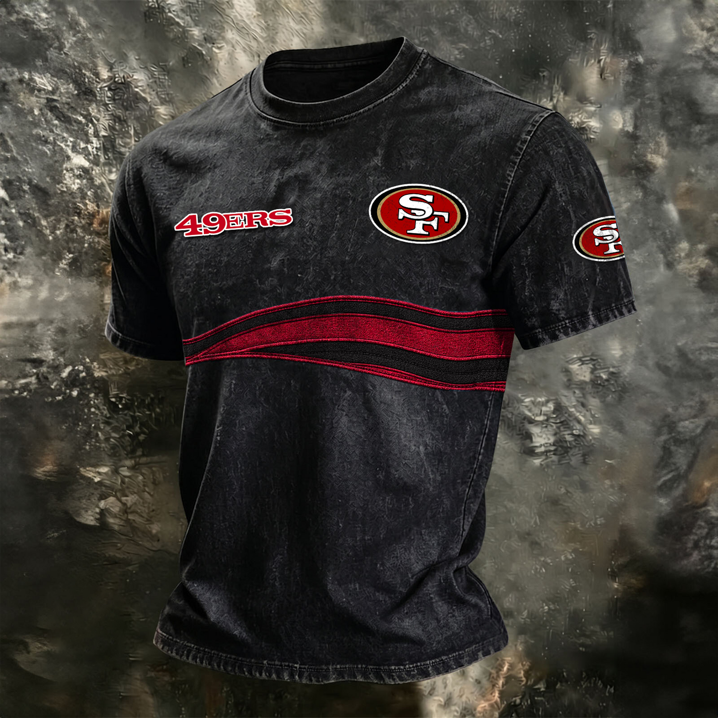 SF x NFL Washed Cotton Retro Men's T-shirt