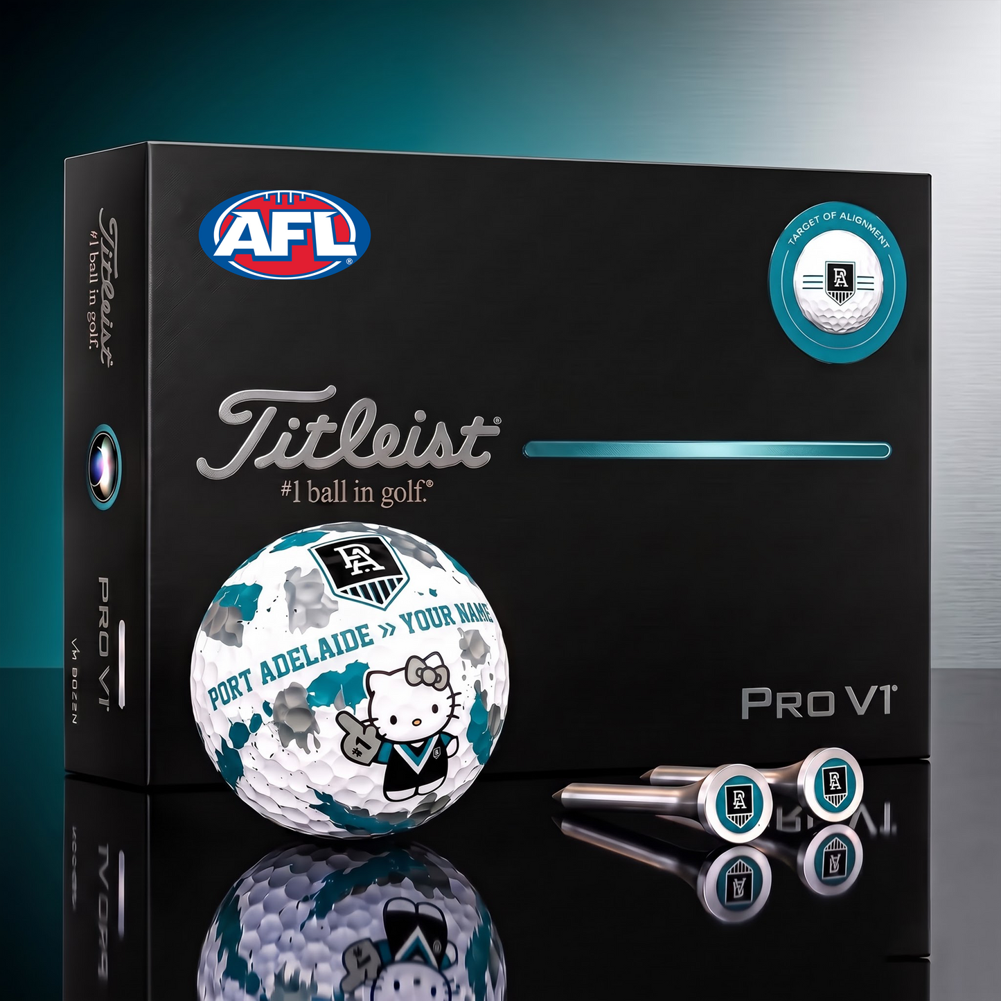 SIGNATURE AFL X AD HELLO KITTY 50TH ANNIVERSARY ELITE GOLF BALL SET â€“ LIMITED EDITION