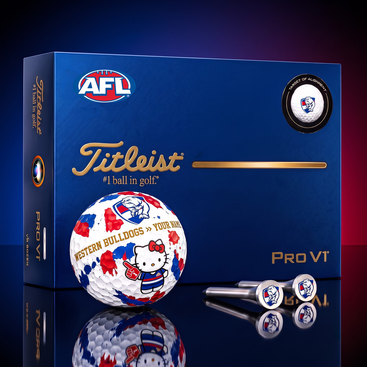 SIGNATURE AFL X WB HELLO KITTY 50TH ANNIVERSARY ELITE GOLF BALL SET â€“ LIMITED EDITION