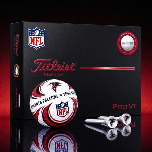 SIGNATURE NFL X AF DELUXE PERSONALIZED GOLF BALL  LIMITED EDITION V3