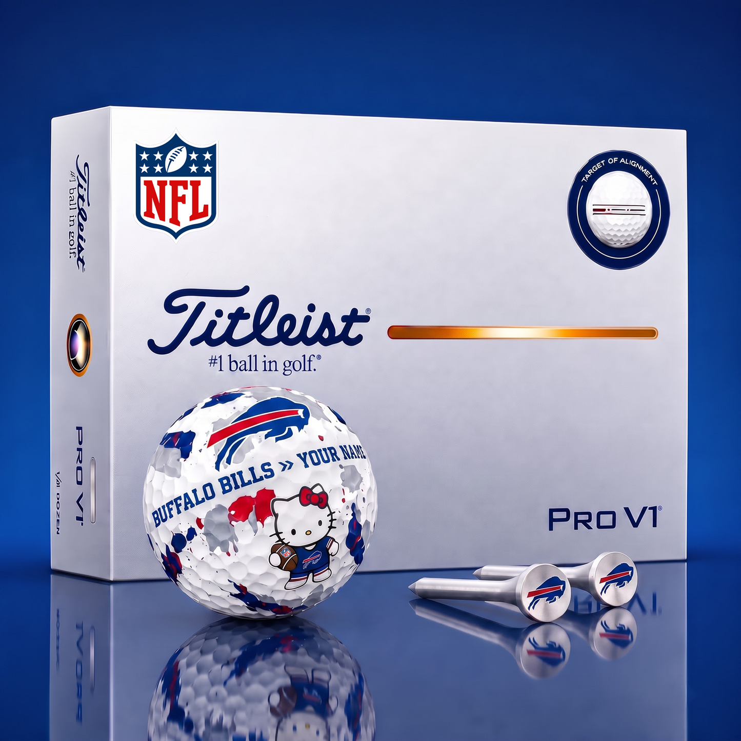SIGNATURE NFL X BB HELLO KITTY 50TH ANNIVERSARY ELITE GOLF BALL SET â€“ LIMITED EDITION