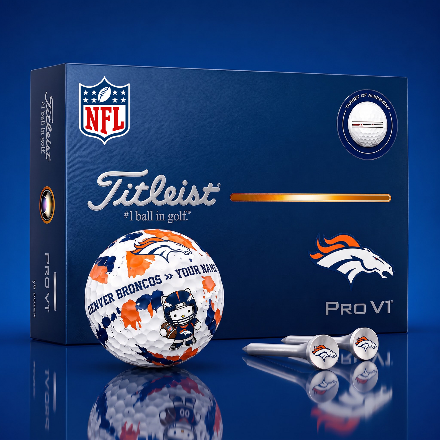 SIGNATURE NFL X DB HELLO KITTY 50TH ANNIVERSARY ELITE GOLF BALL SET â€“ LIMITED EDITION