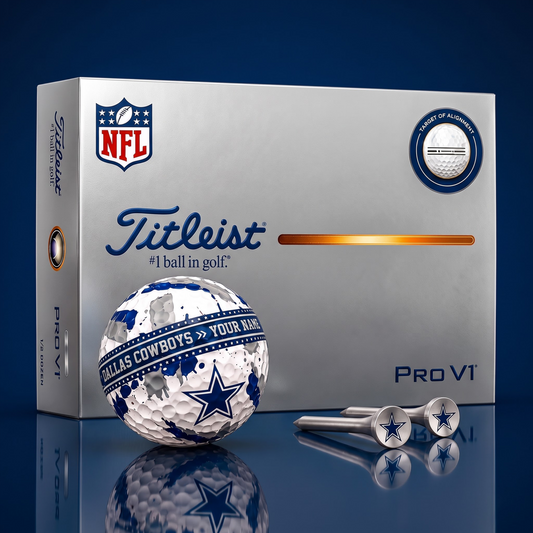 SIGNATURE NFL X DC DELUXE PERSONALIZED GOLF BALL  LIMITED EDITION