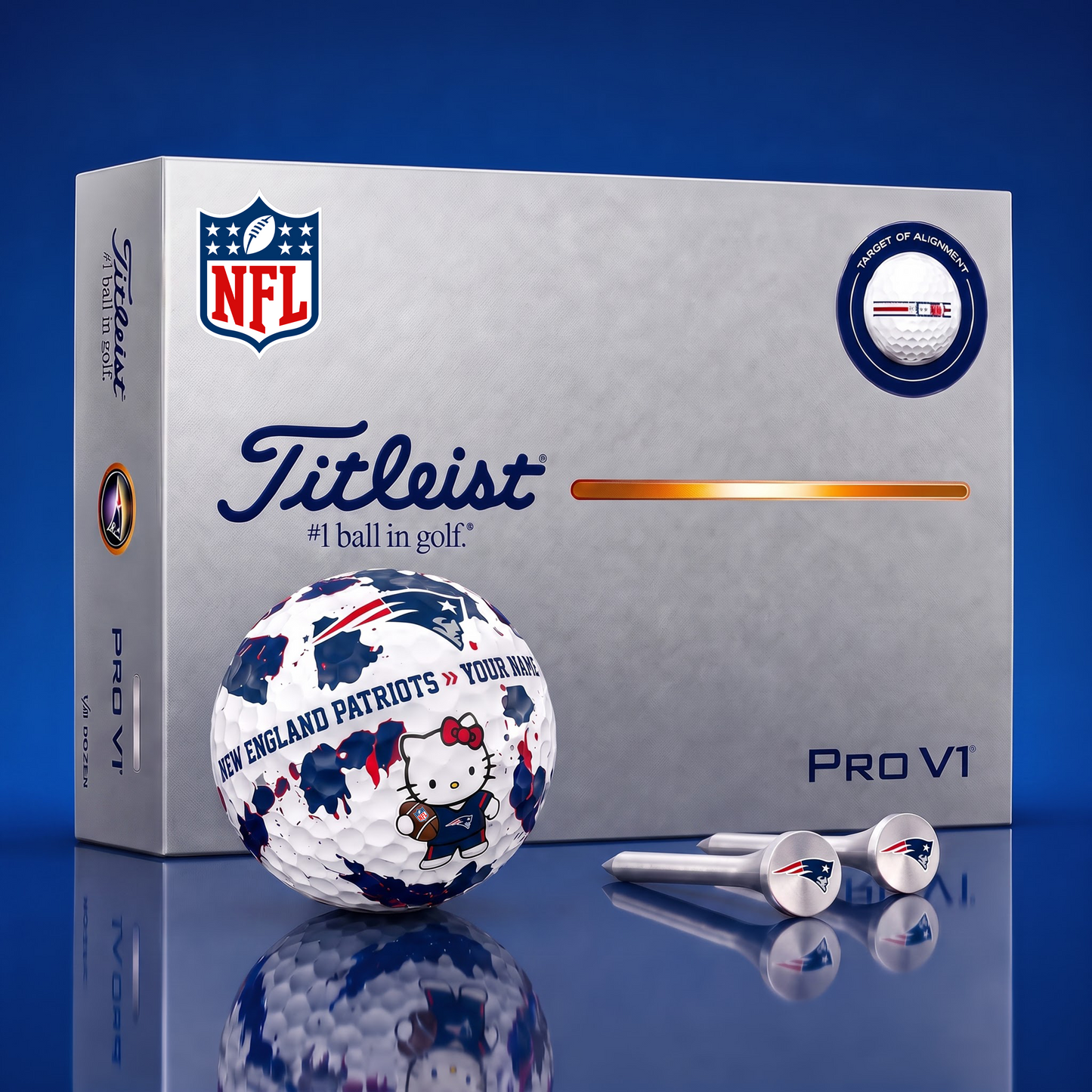 SIGNATURE NFL X NEP HELLO KITTY 50TH ANNIVERSARY ELITE GOLF BALL SET â€“ LIMITED EDITION