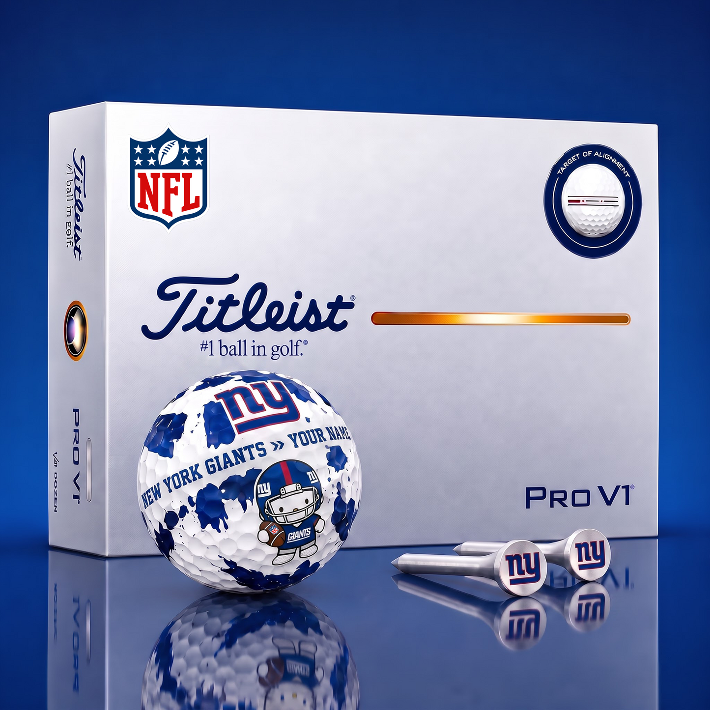 SIGNATURE NFL X NYG HELLO KITTY 50TH ANNIVERSARY ELITE GOLF BALL SET â€“ LIMITED EDITION