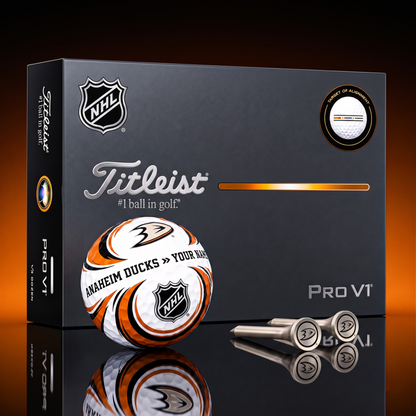 SIGNATURE NHL X AD DELUXE PERSONALIZED GOLF BALL  LIMITED EDITION V3
