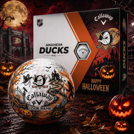 SIGNATURE NHL X AD PERSONALIZED HALLOWEEN HAUNTED GOLF BALL – LIMITED EDITION