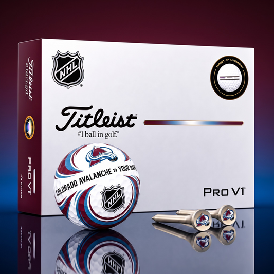 SIGNATURE NHL X CA DELUXE PERSONALIZED GOLF BALL LIMITED EDITION V3