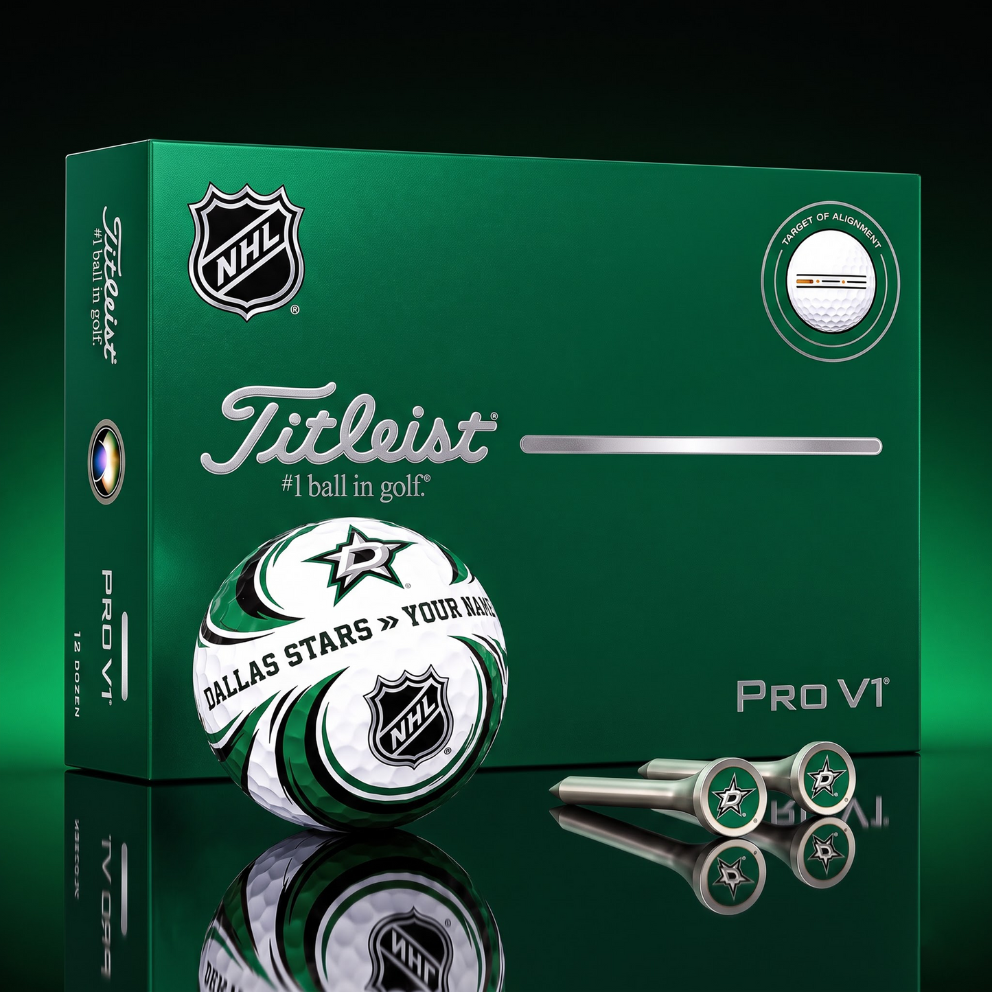 SIGNATURE NHL X DS DELUXE PERSONALIZED GOLF BALL  LIMITED EDITION V3