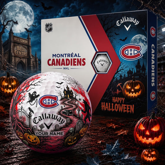 SIGNATURE NHL X MC PERSONALIZED HALLOWEEN HAUNTED GOLF BALL – LIMITED EDITION