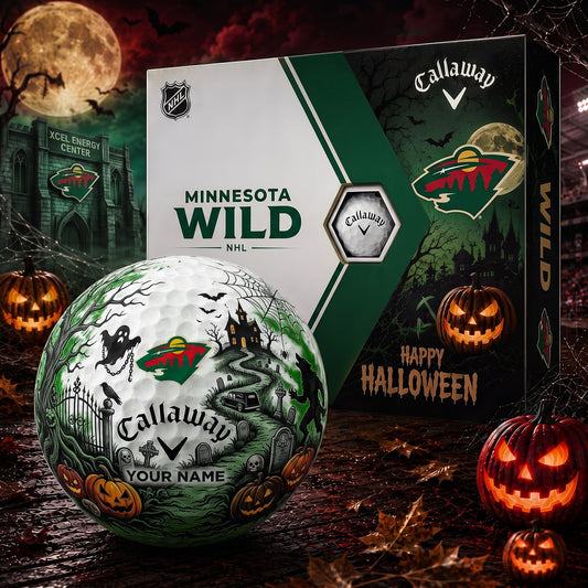 SIGNATURE NHL X MW PERSONALIZED HALLOWEEN HAUNTED GOLF BALL – LIMITED EDITION