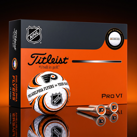 SIGNATURE NHL X PF DELUXE PERSONALIZED GOLF BALL LIMITED EDITION V3