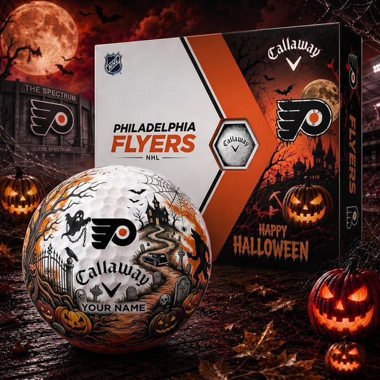 SIGNATURE NHL X PF PERSONALIZED HALLOWEEN HAUNTED GOLF BALL – LIMITED EDITION