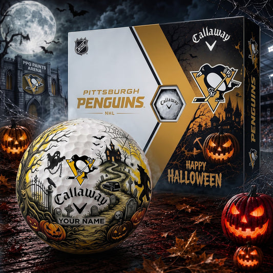 SIGNATURE NHL X PP PERSONALIZED HALLOWEEN HAUNTED GOLF BALL – LIMITED EDITION