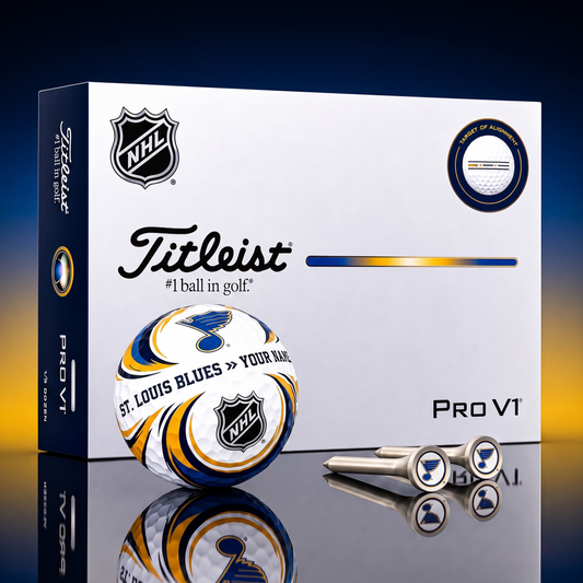 SIGNATURE NHL X SLB DELUXE PERSONALIZED GOLF BALL LIMITED EDITION V3