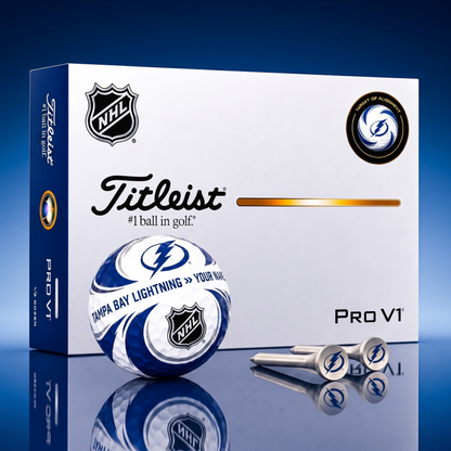 SIGNATURE NHL X TBL DELUXE PERSONALIZED GOLF BALL LIMITED EDITION V3
