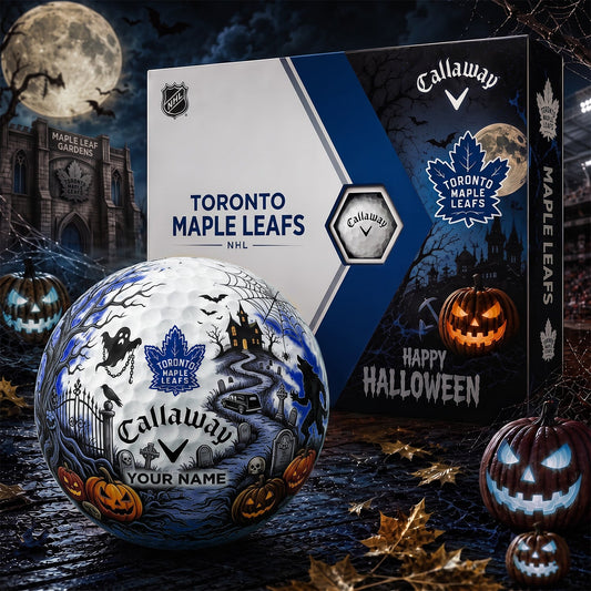 SIGNATURE NHL X TML PERSONALIZED HALLOWEEN HAUNTED GOLF BALL – LIMITED EDITION