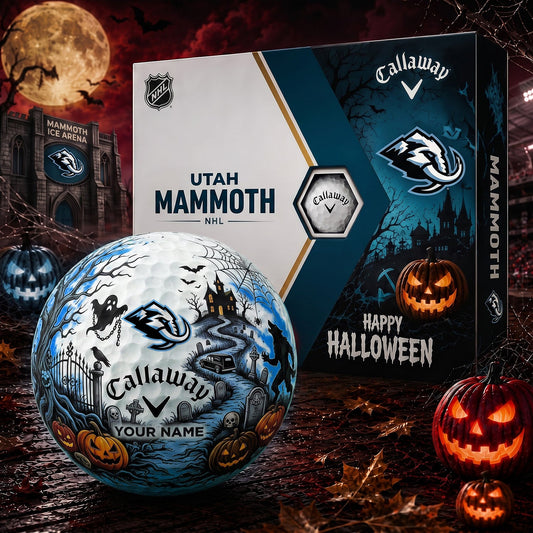 SIGNATURE NHL X UM PERSONALIZED HALLOWEEN HAUNTED GOLF BALL – LIMITED EDITION