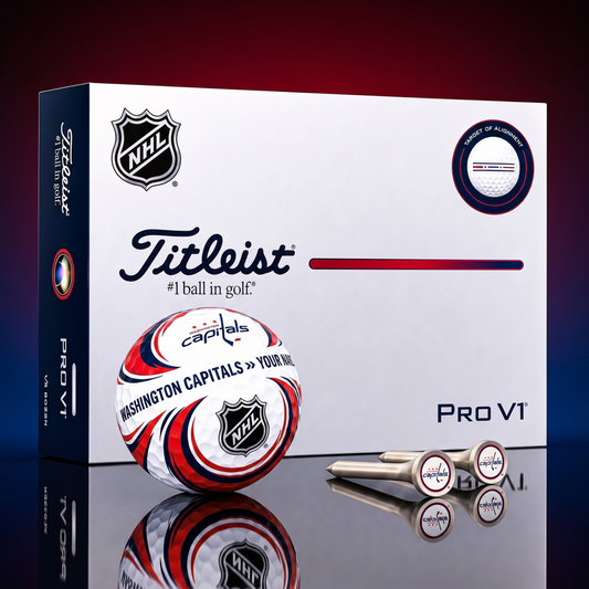 SIGNATURE NHL X WC DELUXE PERSONALIZED GOLF BALL  LIMITED EDITION V3