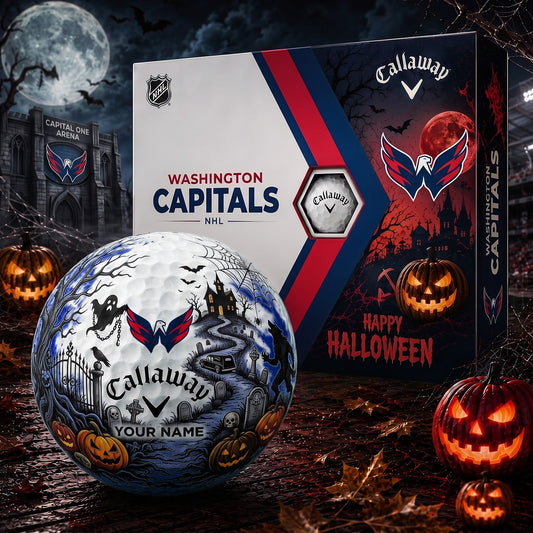 SIGNATURE NHL X WC PERSONALIZED HALLOWEEN HAUNTED GOLF BALL – LIMITED EDITION