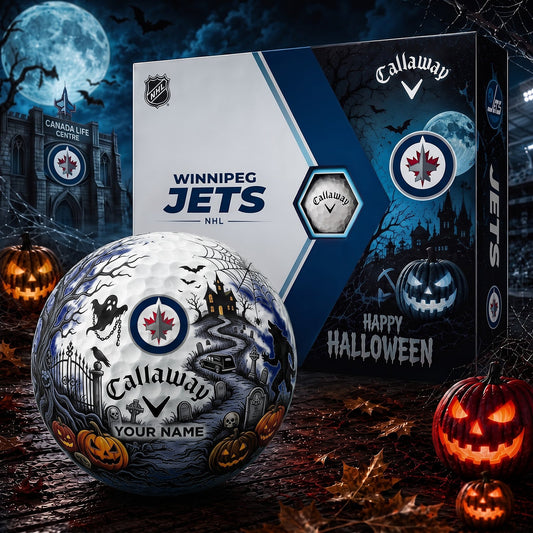 SIGNATURE NHL X WJ PERSONALIZED HALLOWEEN HAUNTED GOLF BALL – LIMITED EDITION