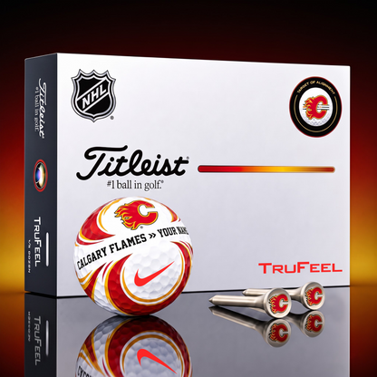 SIGNATURE NHL X CF DELUXE PERSONALIZED GOLF BALL LIMITED EDITION V3