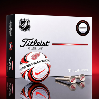 SIGNATURE NHL X DRW DELUXE PERSONALIZED GOLF BALL LIMITED EDITION V3