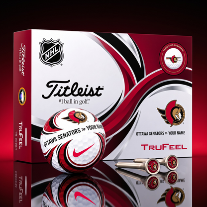 SIGNATURE NHL X OS DELUXE PERSONALIZED GOLF BALL  LIMITED EDITION V3