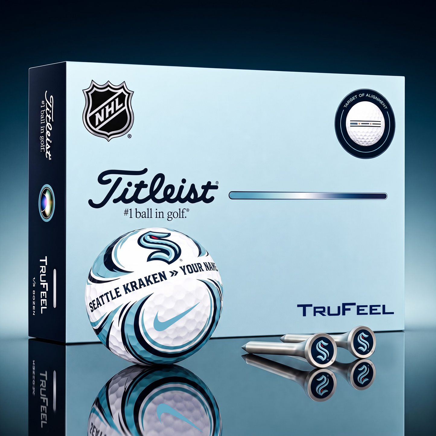 SIGNATURE NHL X SK DELUXE PERSONALIZED GOLF BALL LIMITED EDITION V3