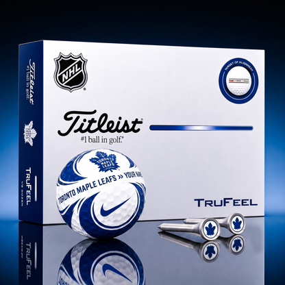 SIGNATURE NHL X TML DELUXE PERSONALIZED GOLF BALL  LIMITED EDITION V3