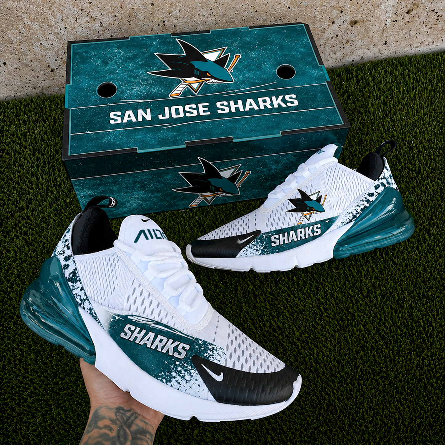 SJS x NHL Nike Air Max 270 Shoes