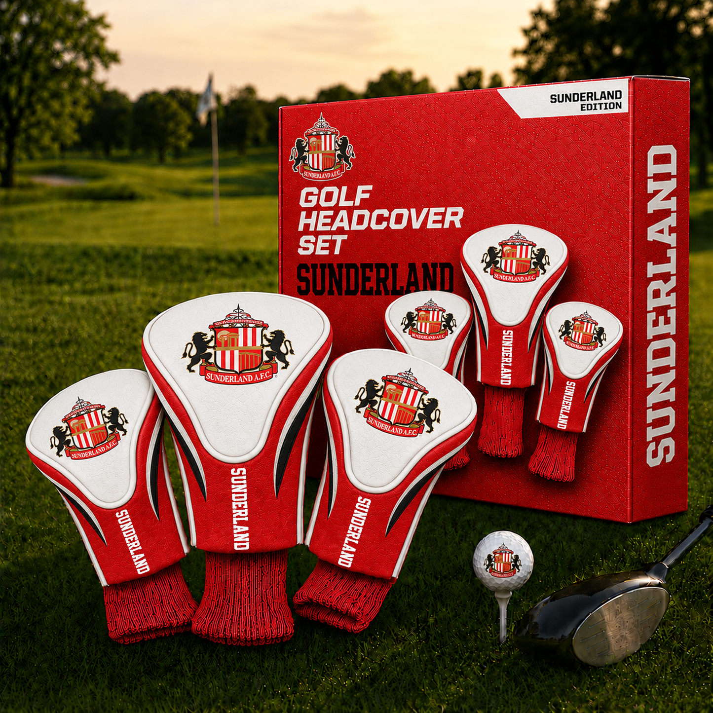 SUN Team Golf EPL 3-Pack Contour Sock Headcovers