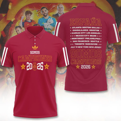 Spain National Team 2026 FIFA World Cup Champions 3D Apparel V4