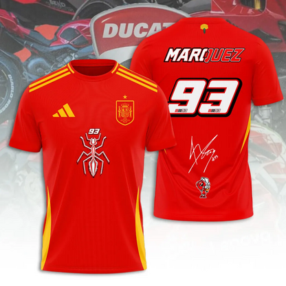 Spain National Team 2026 FIFA World Cup Champions 3D Apparel V7