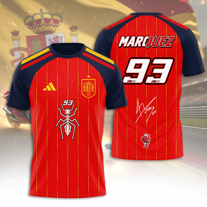 Spain National Team 2026 FIFA World Cup Champions 3D Apparel V8